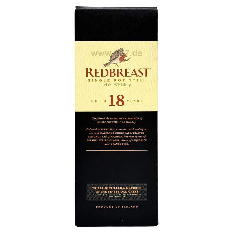Redbreast 18y Single Pot Still Irish Whiskey 0,7l