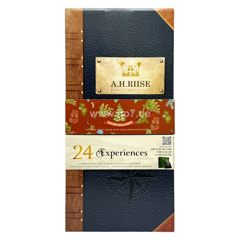 A. H. Riise Adventskalender 24 Experiences 24 x 0,02l