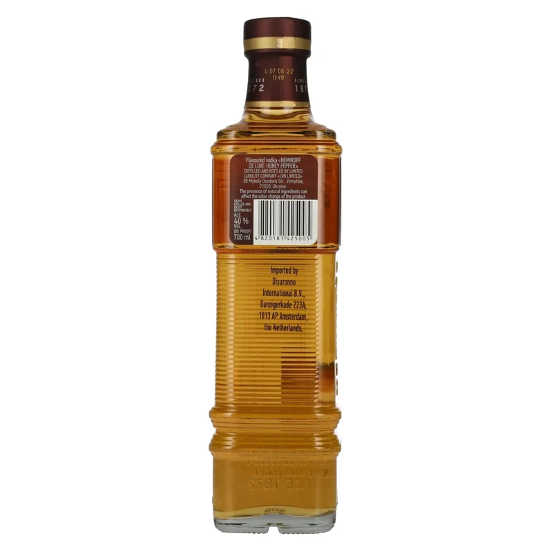 Nemiroff De Luxe HONEY PEPPAR Flavoured Vodka 40% Vol. 0,7l
