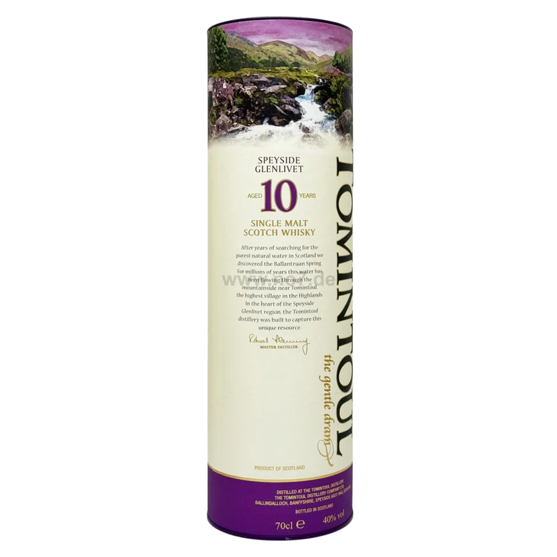 Tomintoul 10 YO Single Malt Whisky 0,7l