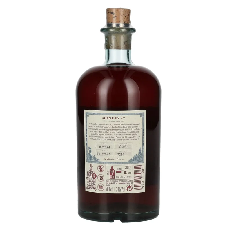 Monkey 47 Schwarzwald Sloe Gin 29% Vol. 0,5l