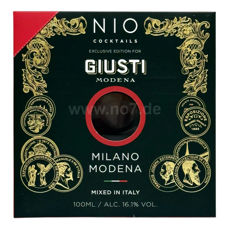 NIO Cocktails Giusti Milano Modena 0,1l