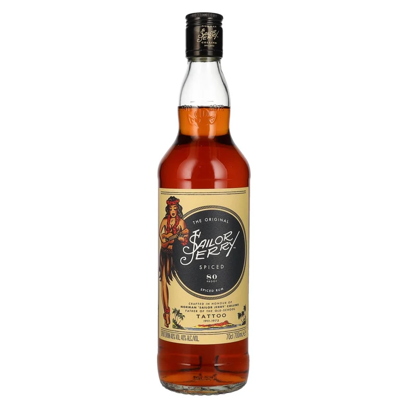 Sailor Jerry TATTOO Spiced Spirit Drink 40% Vol. 0,7l