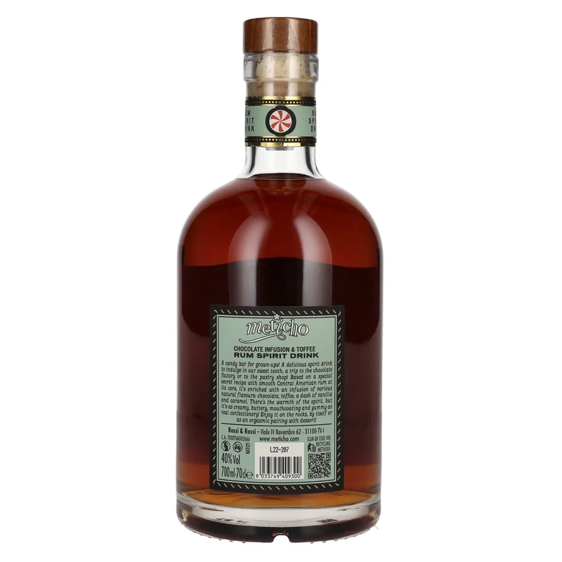 Rum Nation Meticho Chocolate Infusion & Toffee Rum Spirit Drink 40% Vol. 0,7l