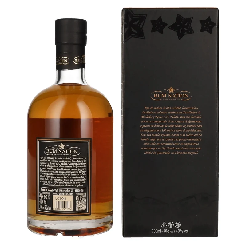 Rum Nation Guatemala Gran Reserva Limited Edition 40% Vol. 0,7l in Geschenkbox