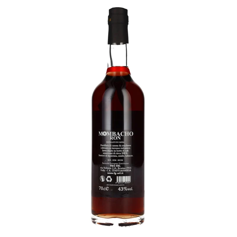 Mombacho Ron 15 Años Gran Reserva 43% Vol. 0,7l