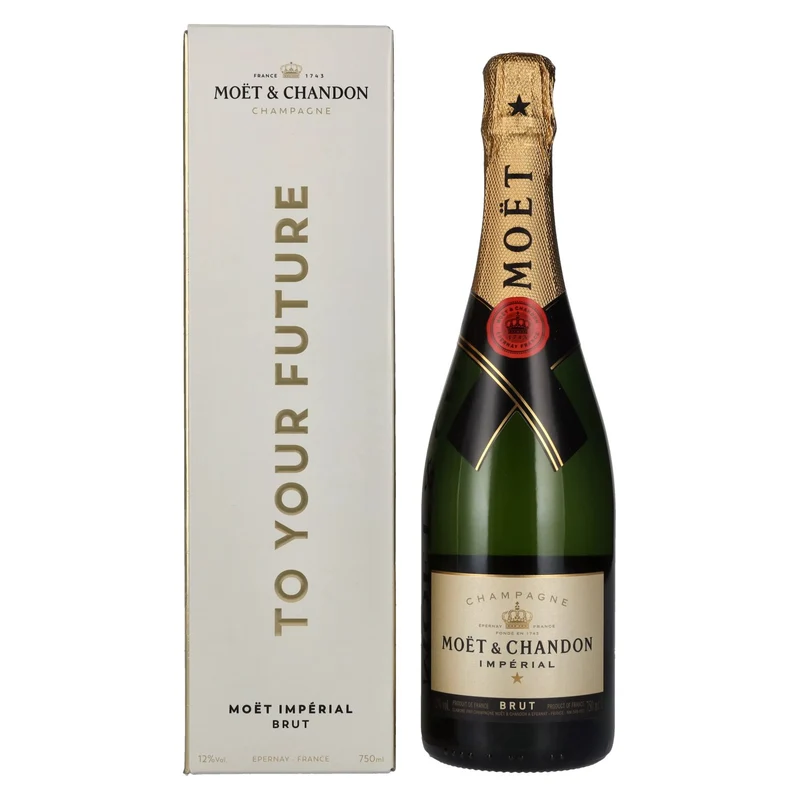 Moët & Chandon Champagne IMPÉRIAL Brut Milestones 12% Vol. 0,75l in Geschenkbox
