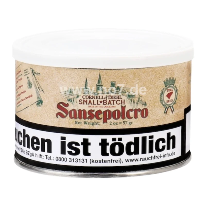 J. A. Cornell & Diehl's Small Batch: Sansepolcro (57g)