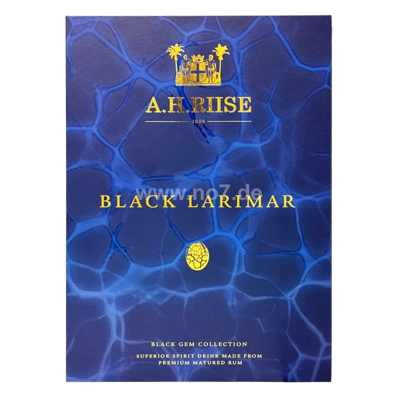 A. H. Riise Black Larimar Gemstone Edition 0,7l
