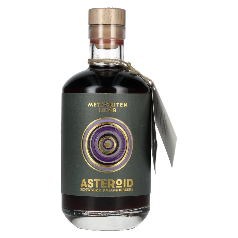 Meteoriten Likör ASTEROID Schwarze Johannisbeere 30% Vol. 0,5l