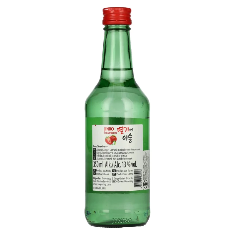Jinro Strawberry 13% Vol. 0,35l