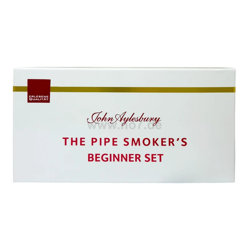 The Pipe Smoker´s Beginnerset DELUXE Bent rustiziert John Aylesbury