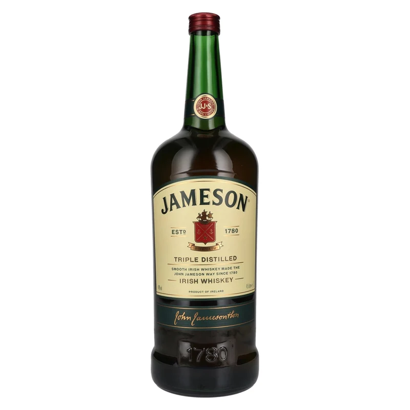 Jameson Triple Distilled Irish Whiskey 40% Vol. 4,5l