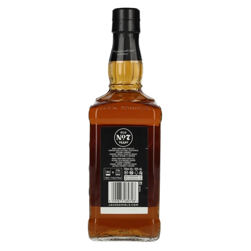 Jack Daniel's Tennessee Whiskey 40% Vol. 0,7l