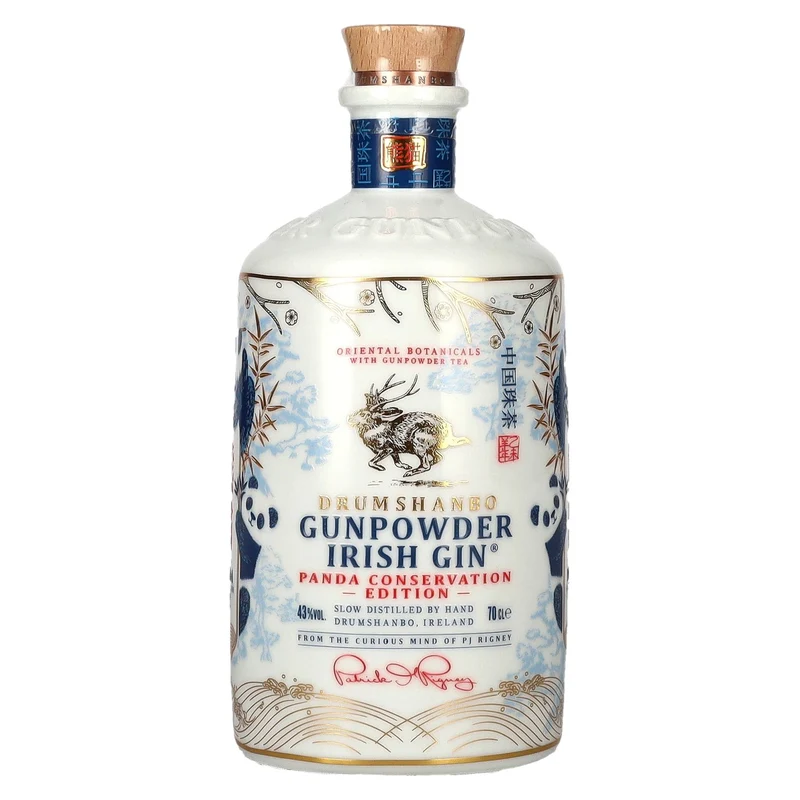 Drumshanbo Gunpowder Irish Gin Panda Conservation Edition 43% Vol. 0,7l