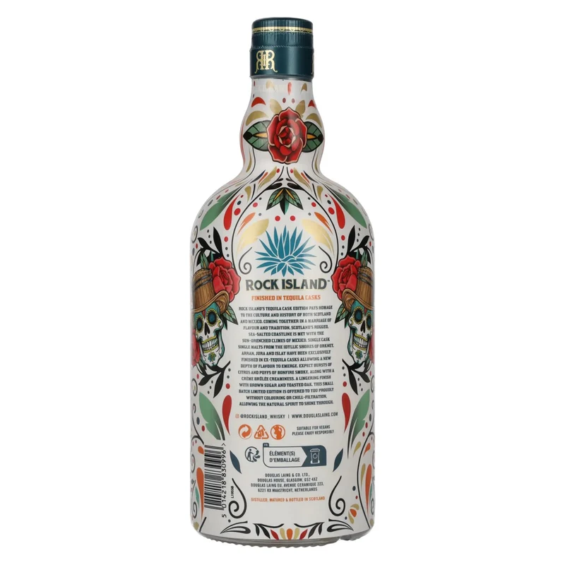 Douglas Laing ROCK ISLAND Tequila Cask Finish Edition Single Malt 48% Vol. 0,7l