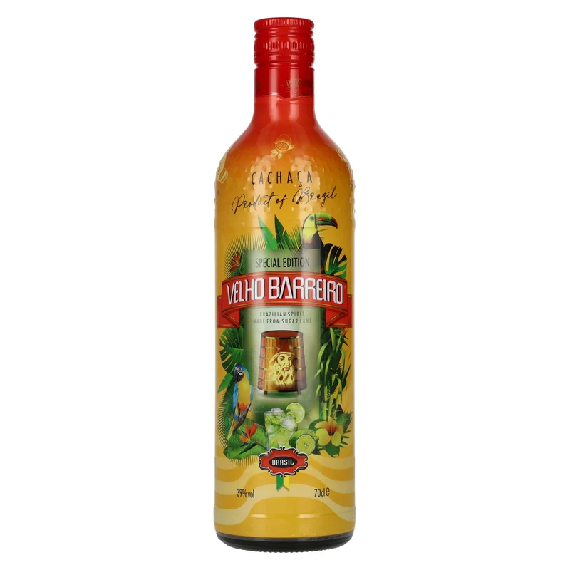 Velho Barreiro Cachaça Special Edition Silver 39% Vol. 0,7l