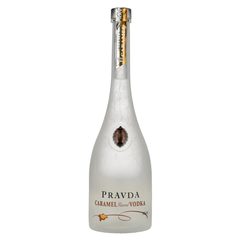 Pravda CARAMEL Flavored Vodka 37,5% Vol. 0,7l