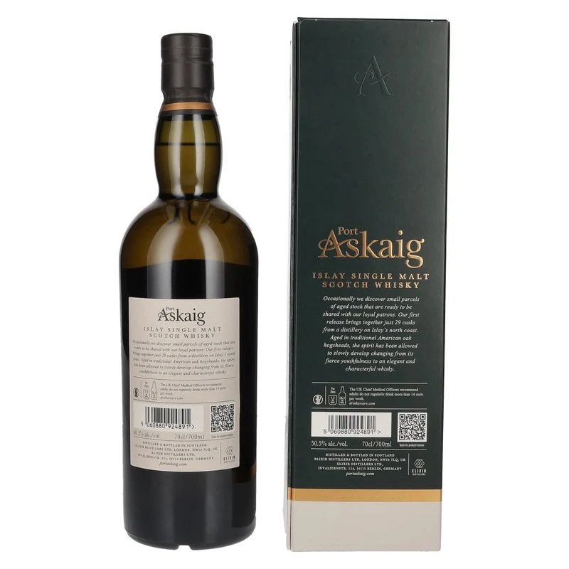 Port Askaig Islay 17 Years Old Islay Single Malt Limited Edition 2023 50,5% Vol. 0,7l in Geschenkbox