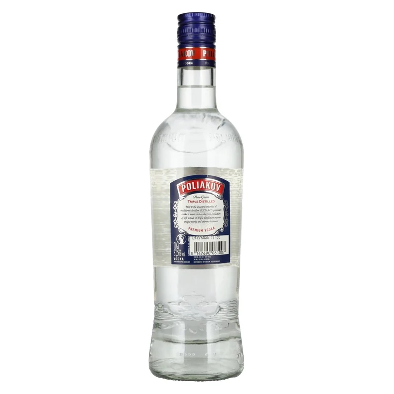 Poliakov Triple Distilled Premium Vodka 37,5% Vol. 0,7l