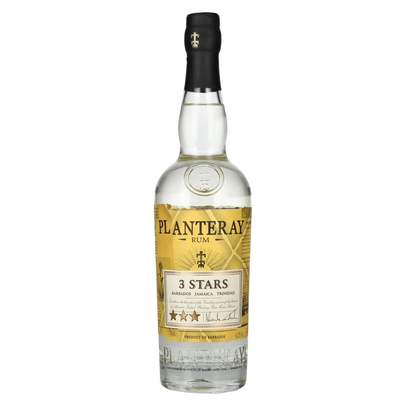 Planteray 3 STARS Rum 41,2% Vol. 0,7l