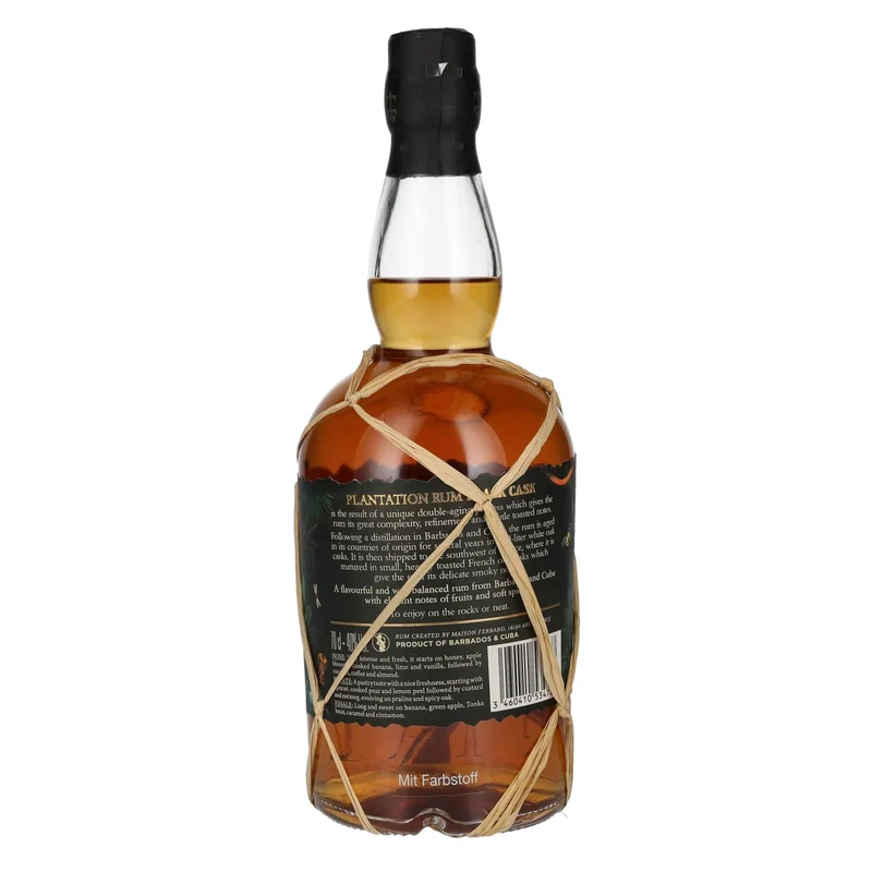 Plantation Rum BLACK CASK Barbados & Cuba 2022 40% Vol. 0,7l