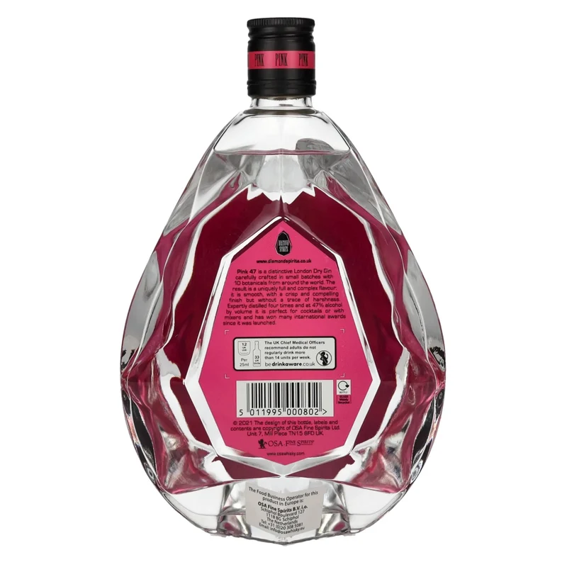 Pink 47 London Dry Gin 47% Vol. 0,7l