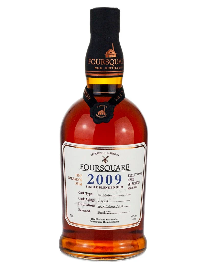Foursquare 12 Year Old 2009 Cask Strength Exceptional Cask Selection (2021)