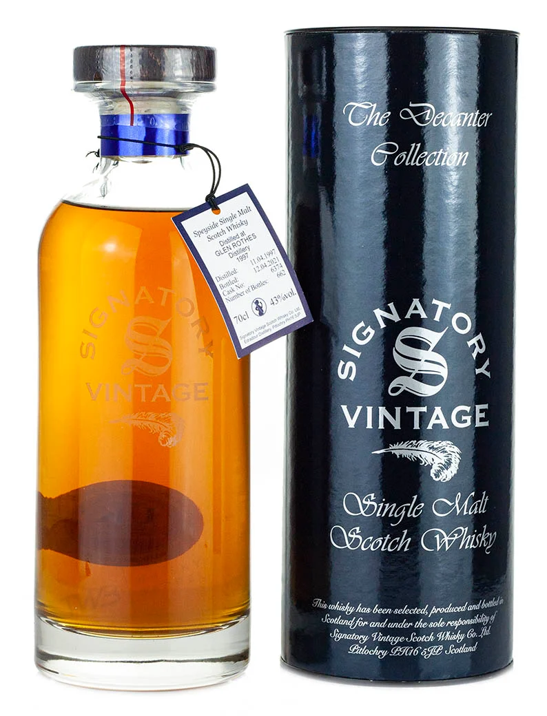 Glenrothes 24 Year Old 1997 Signatory IBISCO