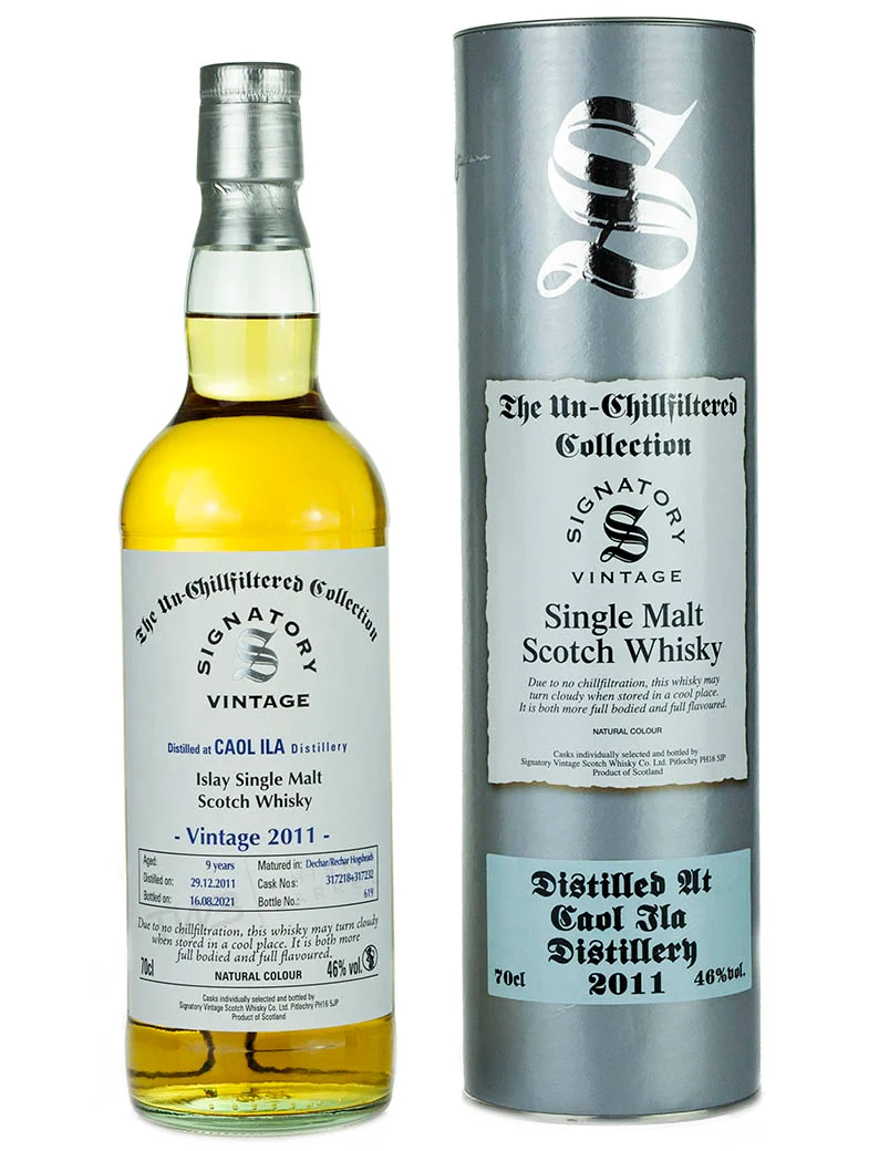 Caol Ila 9 Year Old 2011 Signatory Un-Chillfiltered