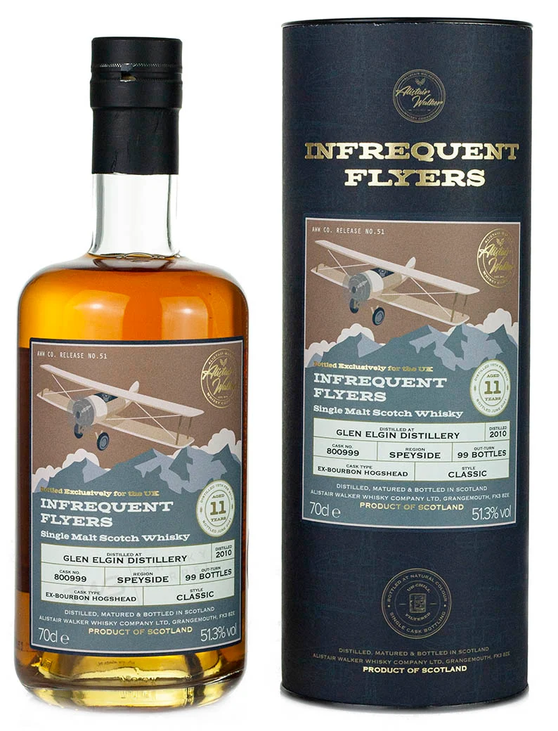 Glen Elgin 11 Year Old 2010 Infrequent Flyers UK Exclusive