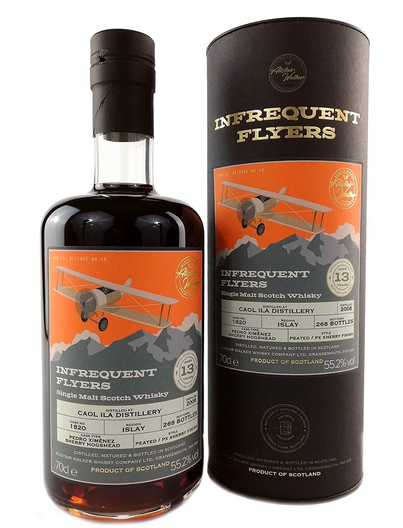 Caol Ila 13 Year Old 2008 Infrequent Flyers