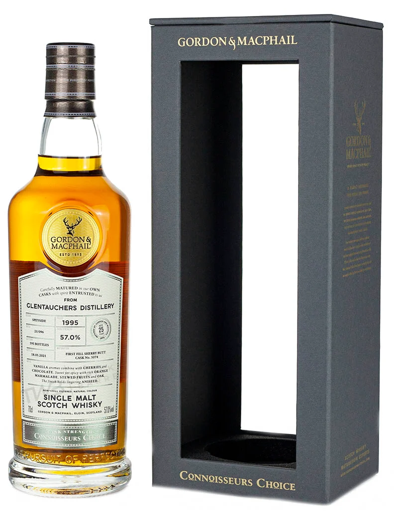 Glentauchers 25 Year Old 1995 Connoisseurs Choice