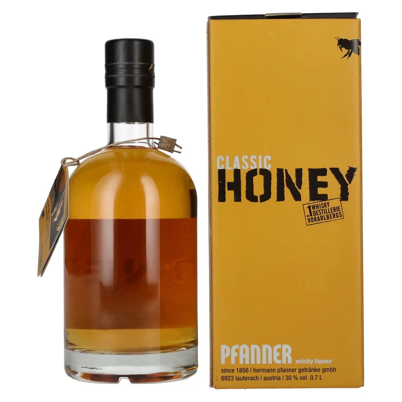 Pfanner Classic HONEY Whisky Liqueur 30% Vol. 0,7l in Geschenkbox