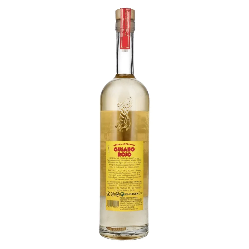 Gusano Rojo Mezcal mit WURM 38% Vol. 0,7l