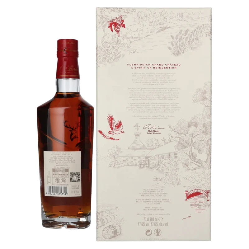 Glenfiddich 31 Years Old GRAND CHÂTEAU Single Malt Scotch Whisky 47,6% Vol. 0,7l in Geschenkbox