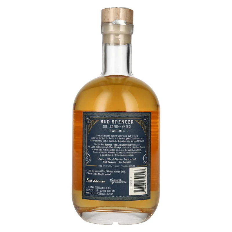 Bud Spencer THE LEGEND Single Malt RAUCHIG 49% Vol. 0,7l