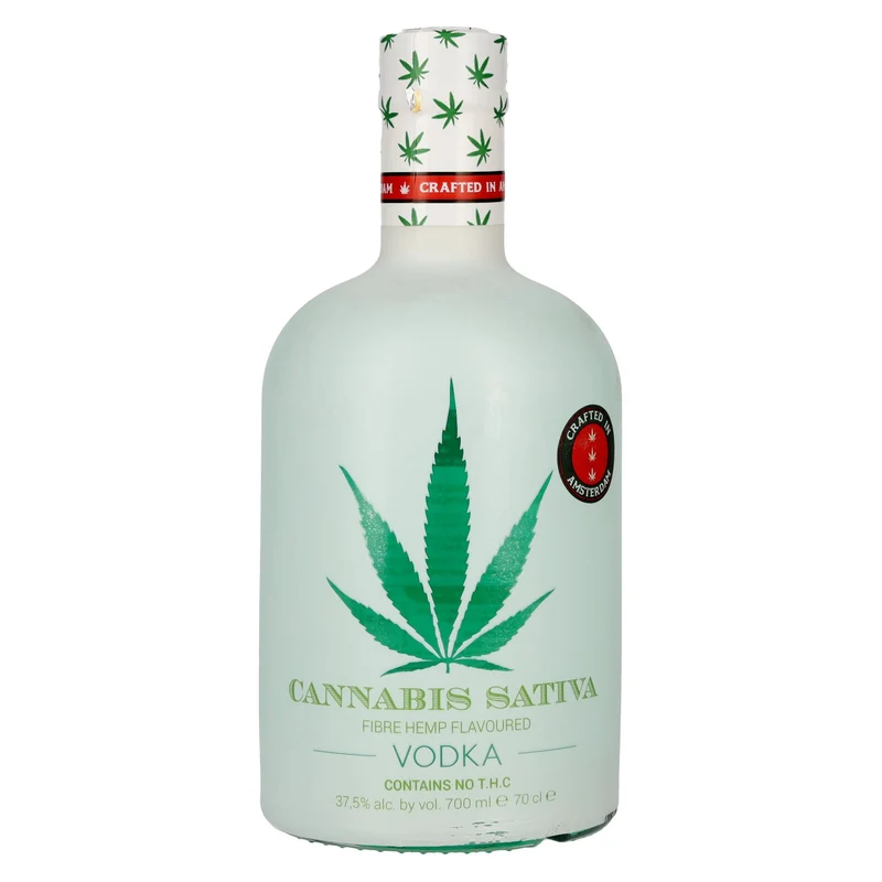 Cannabis Sativa Fibre Hemp Flavoured Vodka 37,5% Vol. 0,7l