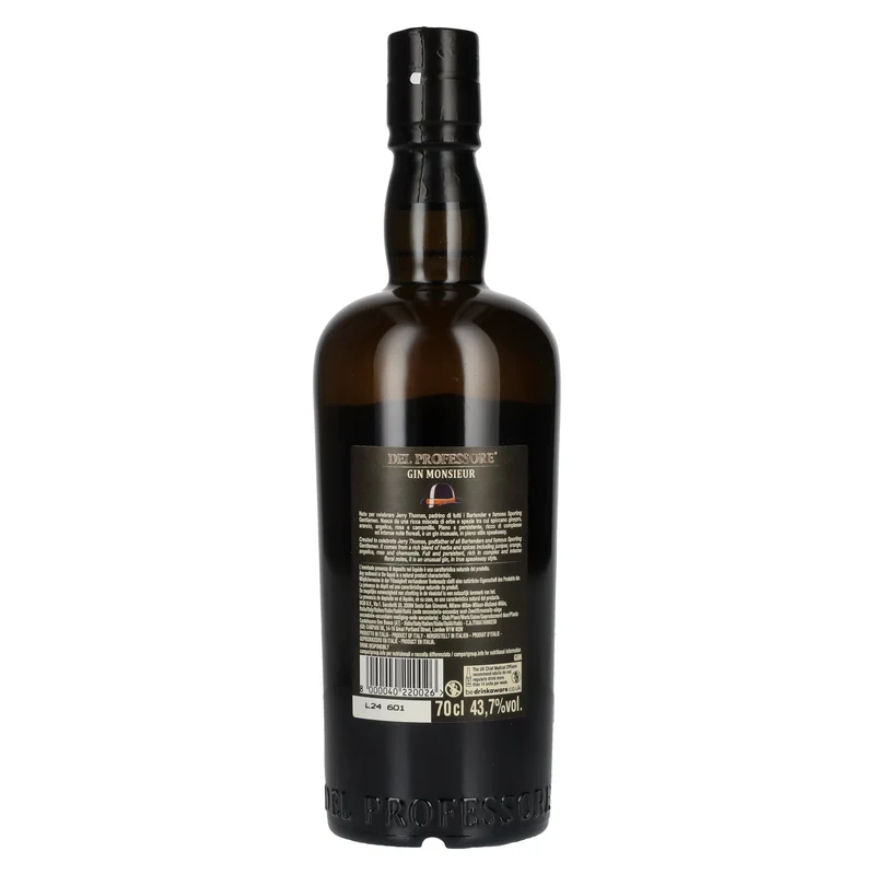 Del Professore Gin MONSIEUR 43,7% Vol. 0,7l