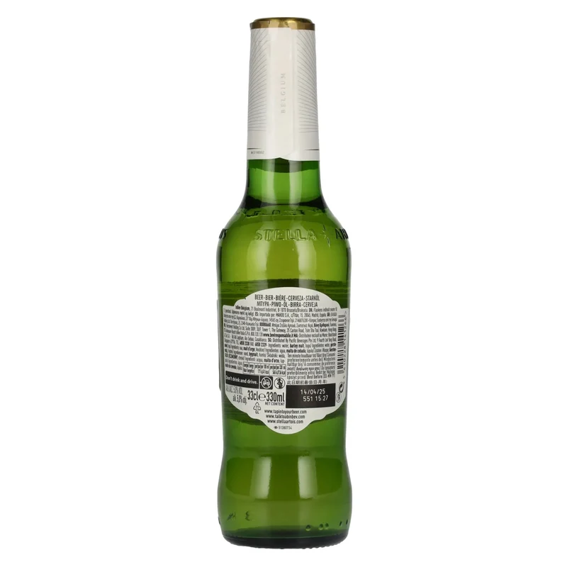 Stella Artois Premium Lager Beer 5,2% Vol. 0,33l