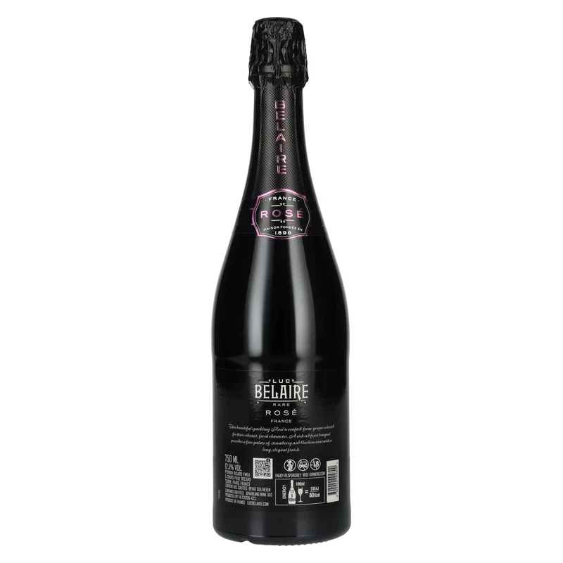 Luc Belaire Rare Rosé Fantôme Edition 12,5% Vol. 0,75l mit LED-Sticker