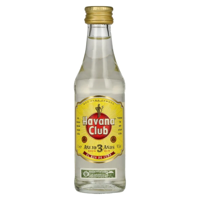 Havana Club Añejo 3 Años Rum 40% Vol. 0,05l
