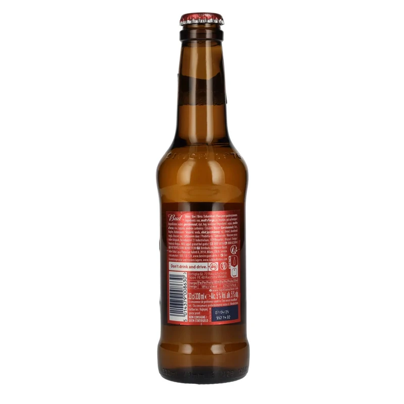Bud American Lager Beer 5% Vol. 0,33l