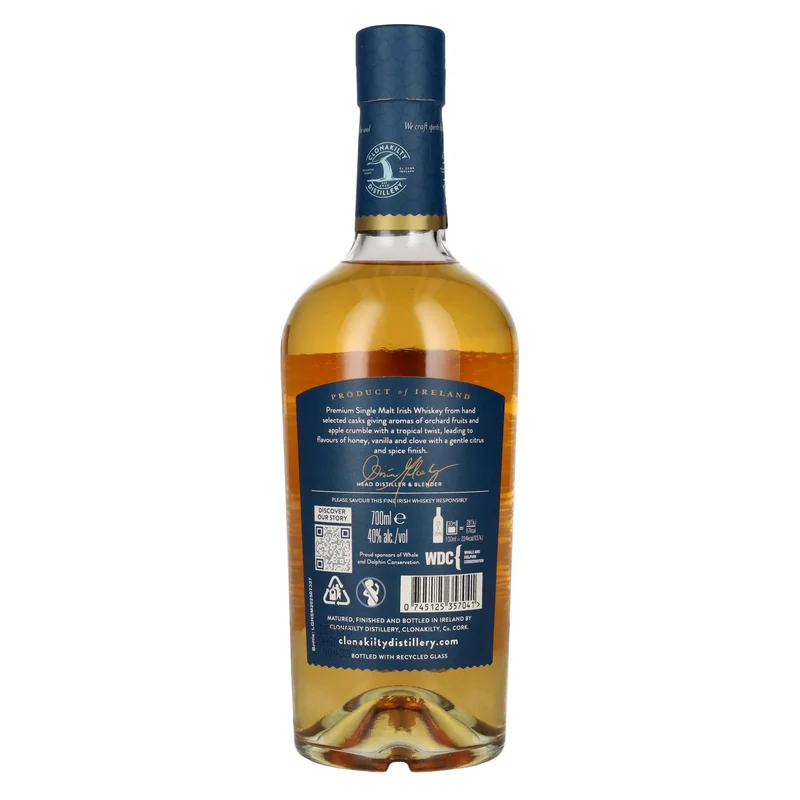 Clonakilty GALLEY HEAD Single Malt Irish Whiskey 40% Vol. 0,7l