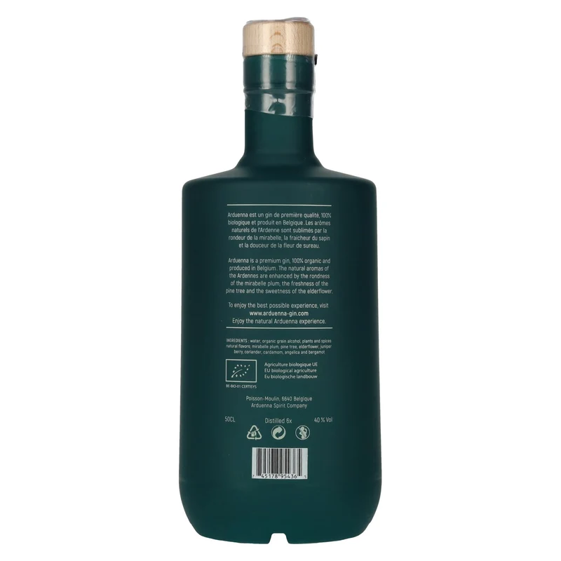 Arduenna Organic Gin 40% Vol. 0,5l