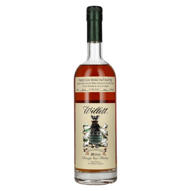 Willett Straight Rye Whiskey Rare Release Family Estate 55,6% Vol. 0,7l
