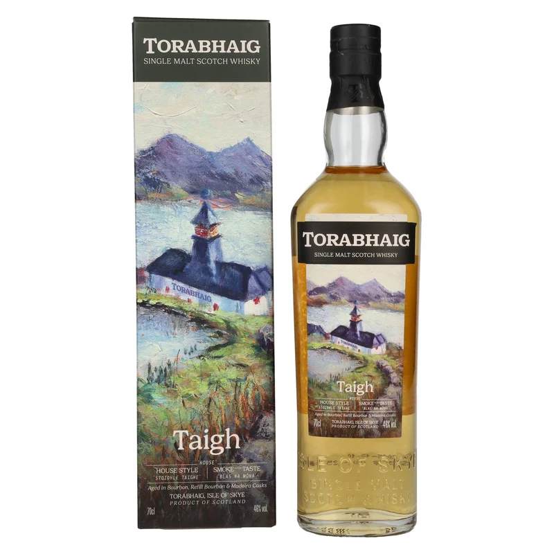 Torabhaig TAIGH House Style Stoidhle Taighe Single Malt 46% Vol. 0,7l in Geschenkbox