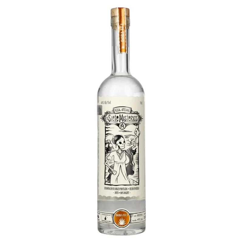 Los Siete Misterios DOBA-YEJ Mezcal Artesanal DOP 2024 44% Vol. 0,7l