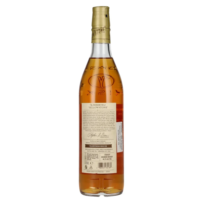 Yellowstone SELECT Kentucky Straight Bourbon Whiskey 46,5% Vol. 0,7l