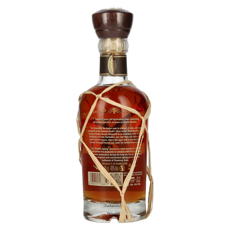 Planteray Rum BARBADOS XO 20th Anniversary 40% Vol. 0,35l